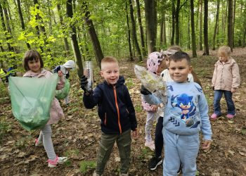 Przedszkolaki z Misia w akcji „Sprzątanie Świata 2025″