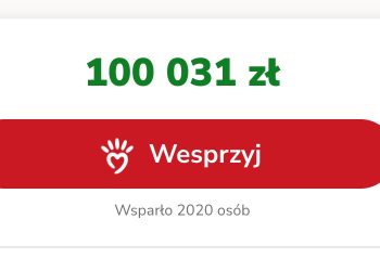 Zbiórka dopiero ruszyła, a już jest ponad 100 tysięcy