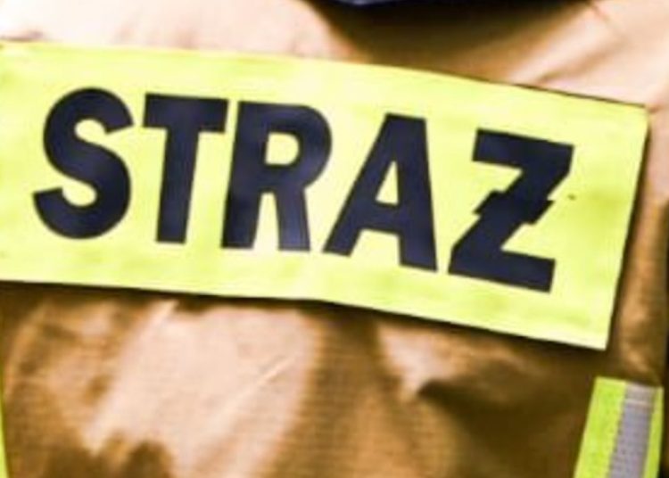 Chwile grozy w Strzałkowie. Mężczyzna trafił do szpitala