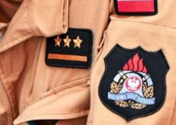 Chwile grozy w Strzałkowie. Mężczyzna trafił do szpitala