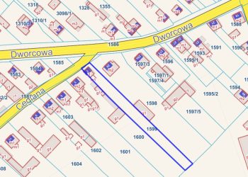 Miasto sprzeda działkę. Stoi na niej dom