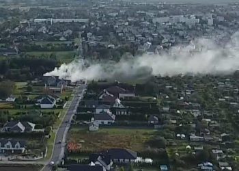 Pożar w Słupcy. Zapalił się dom