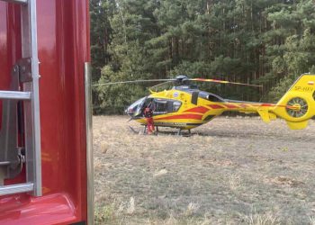 Śmigłowiec LPR lądował dziś w Ostrowie