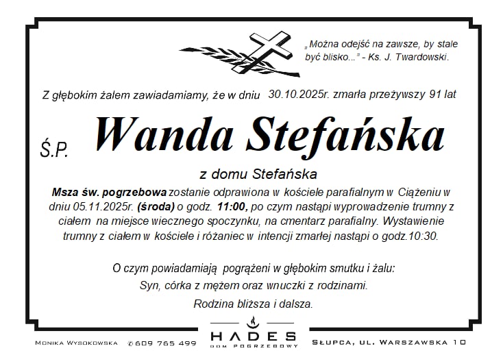 Wanda Stefańska