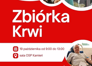 Zapraszają na zbiórkę krwi do Kamienia