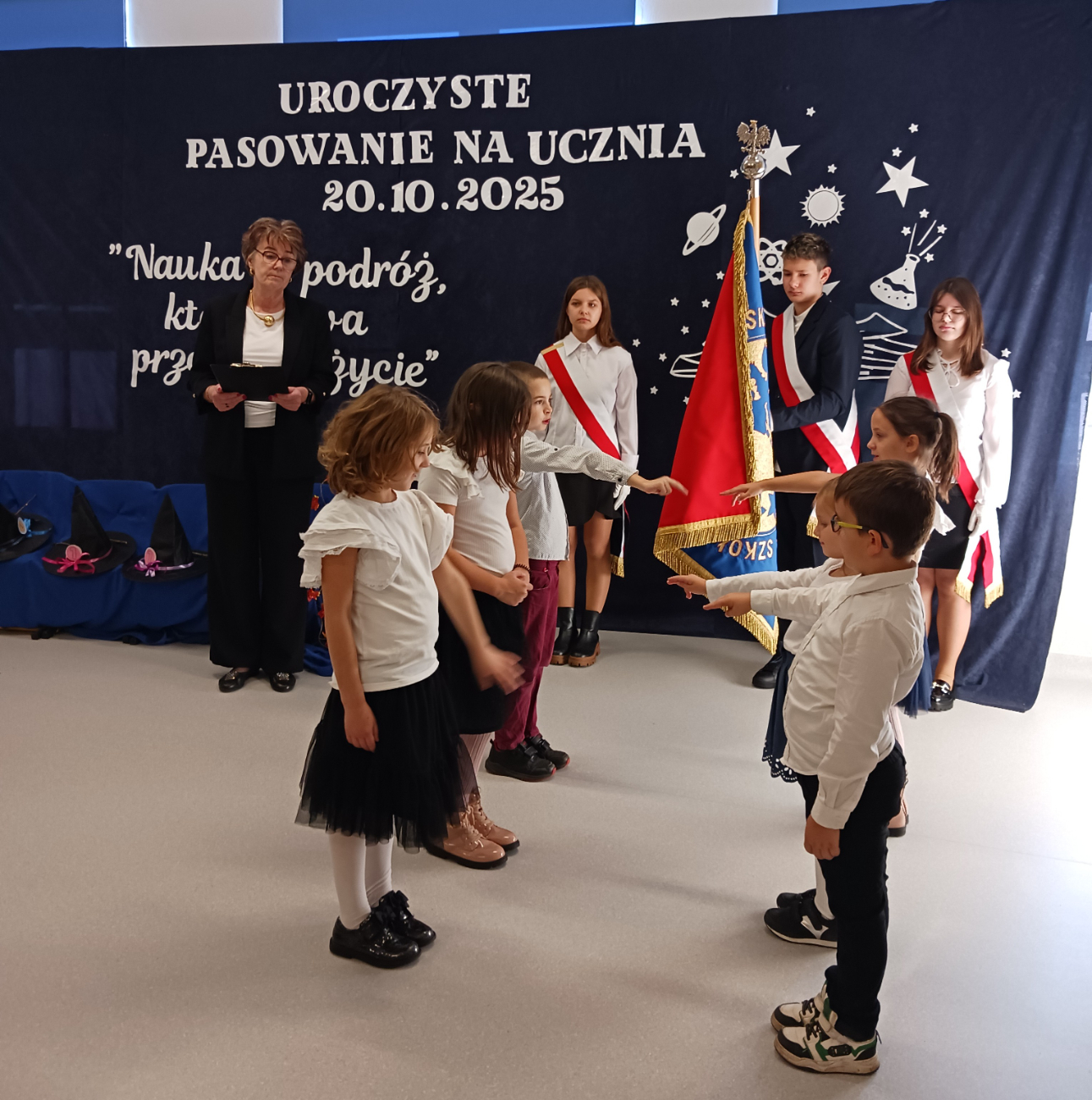 Pasowanie na ucznia w Drążnej