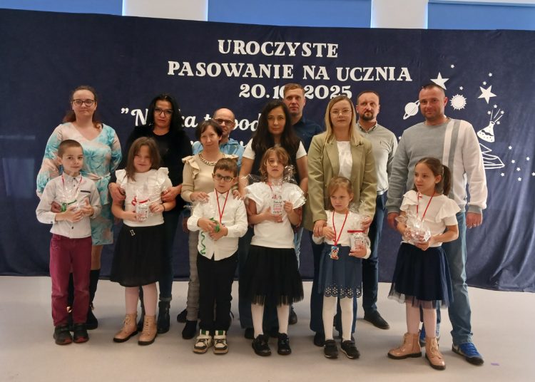 Pasowanie na ucznia w Drążnej