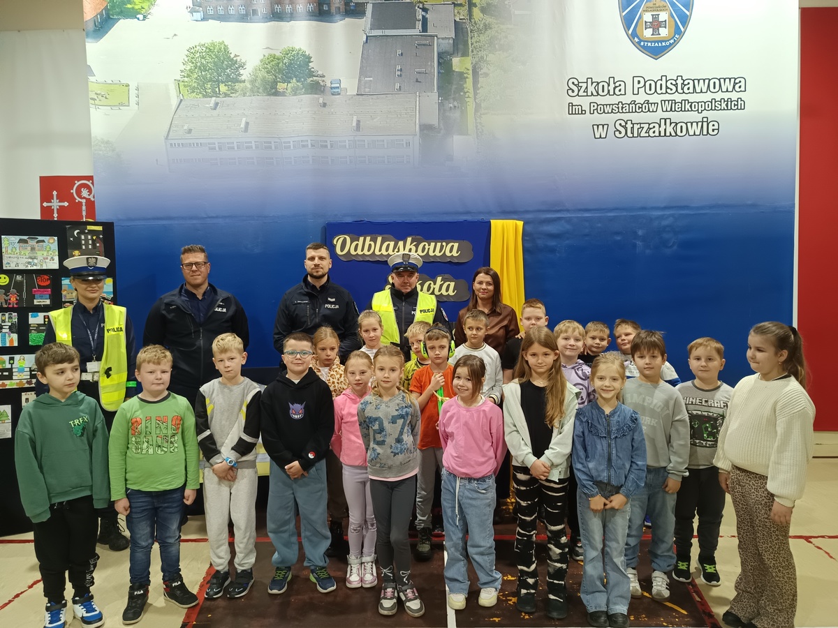 „Odblaskowa szkoła” w Strzałkowie