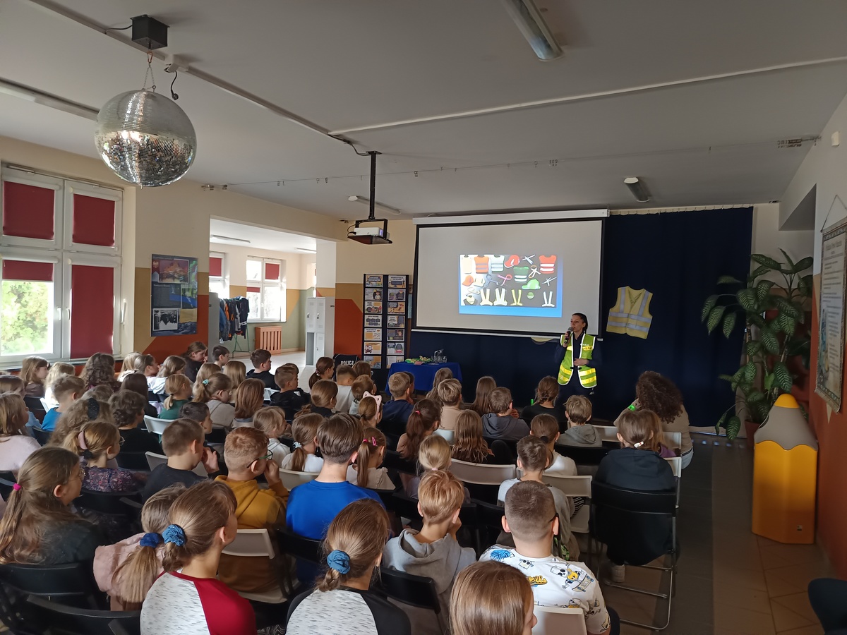 „Odblaskowa szkoła” w Strzałkowie