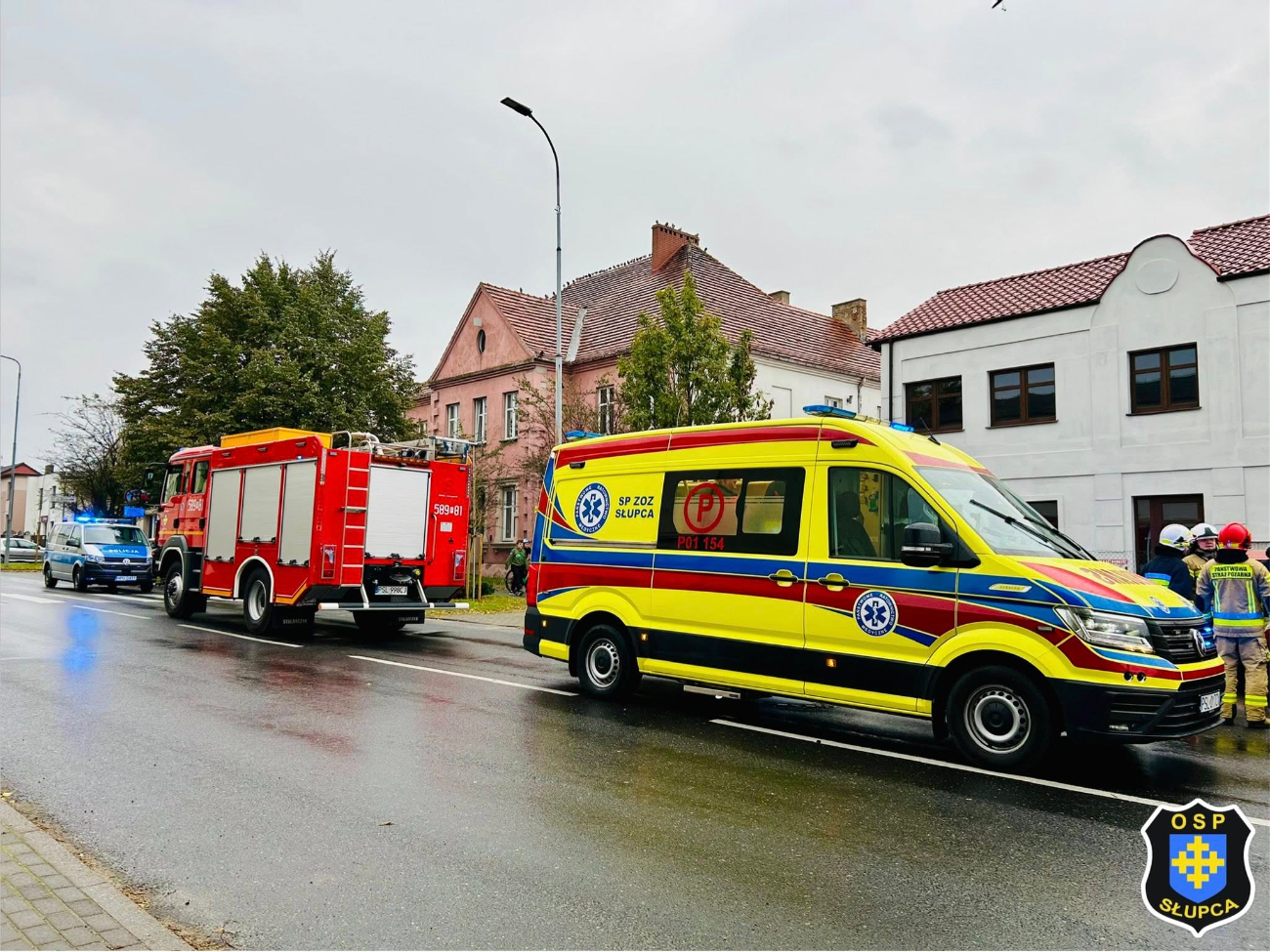 Trzy auta zderzyły się na Warszawskiej