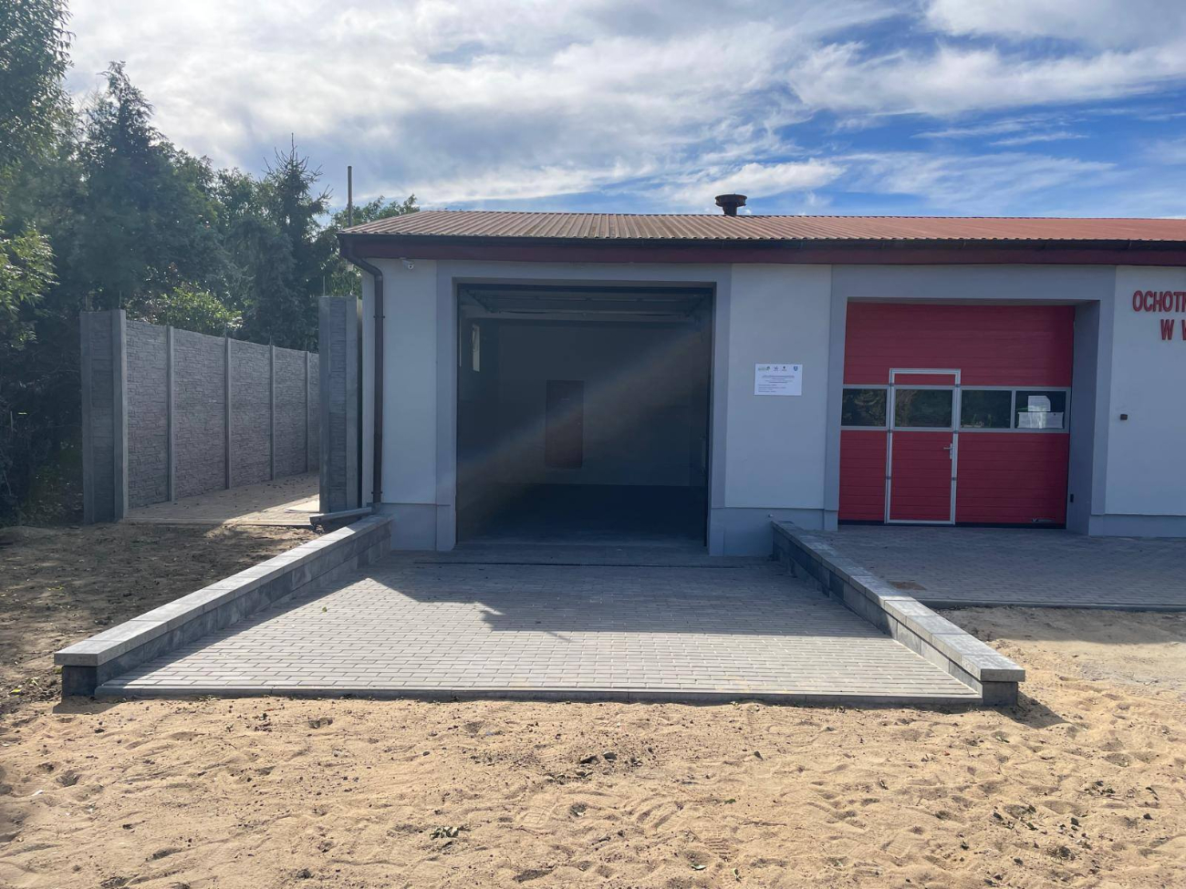 Modernizacja remizy w Woli Koszuckiej zakończona