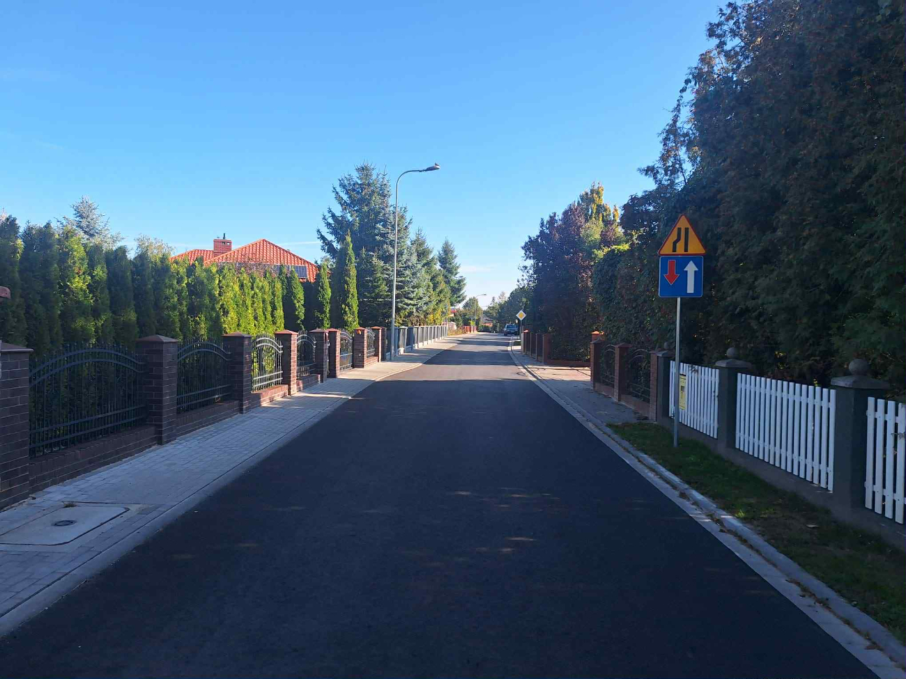 Zakończyła się rozbudowa ul. Jeziornej w Piotrowicach