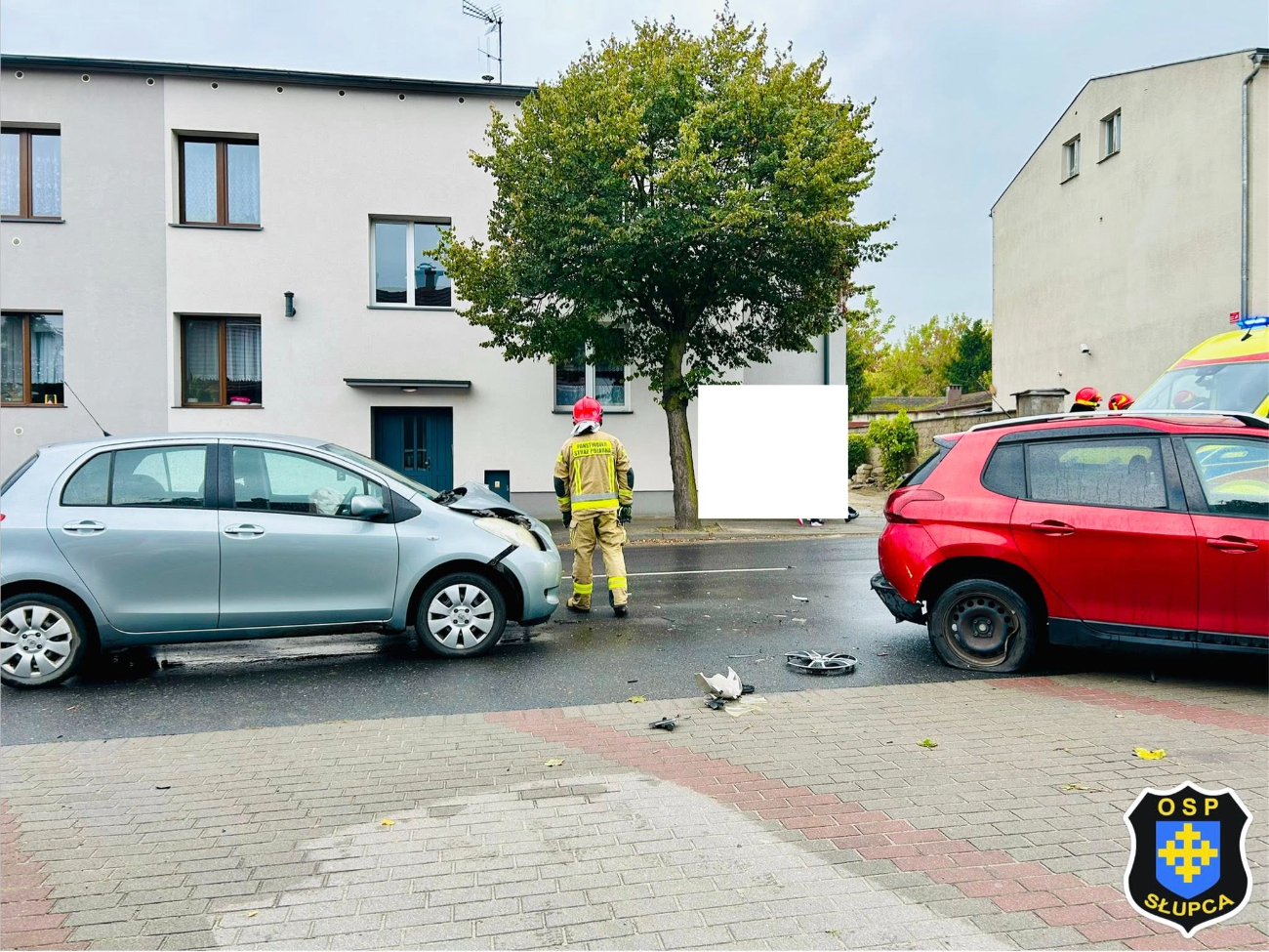 Trzy auta zderzyły się na Warszawskiej