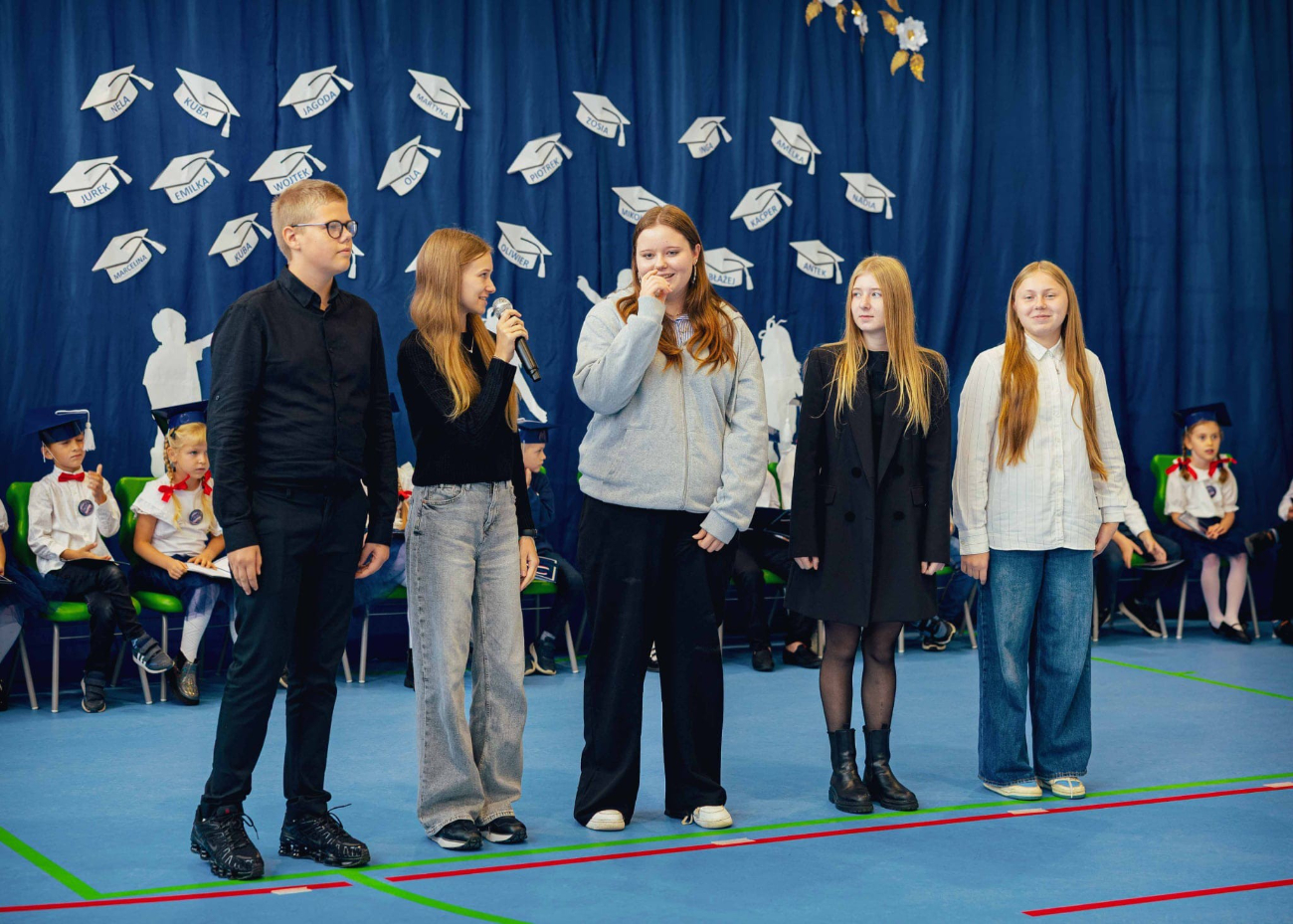 Ślubowały lądkowskie pierwszaczki