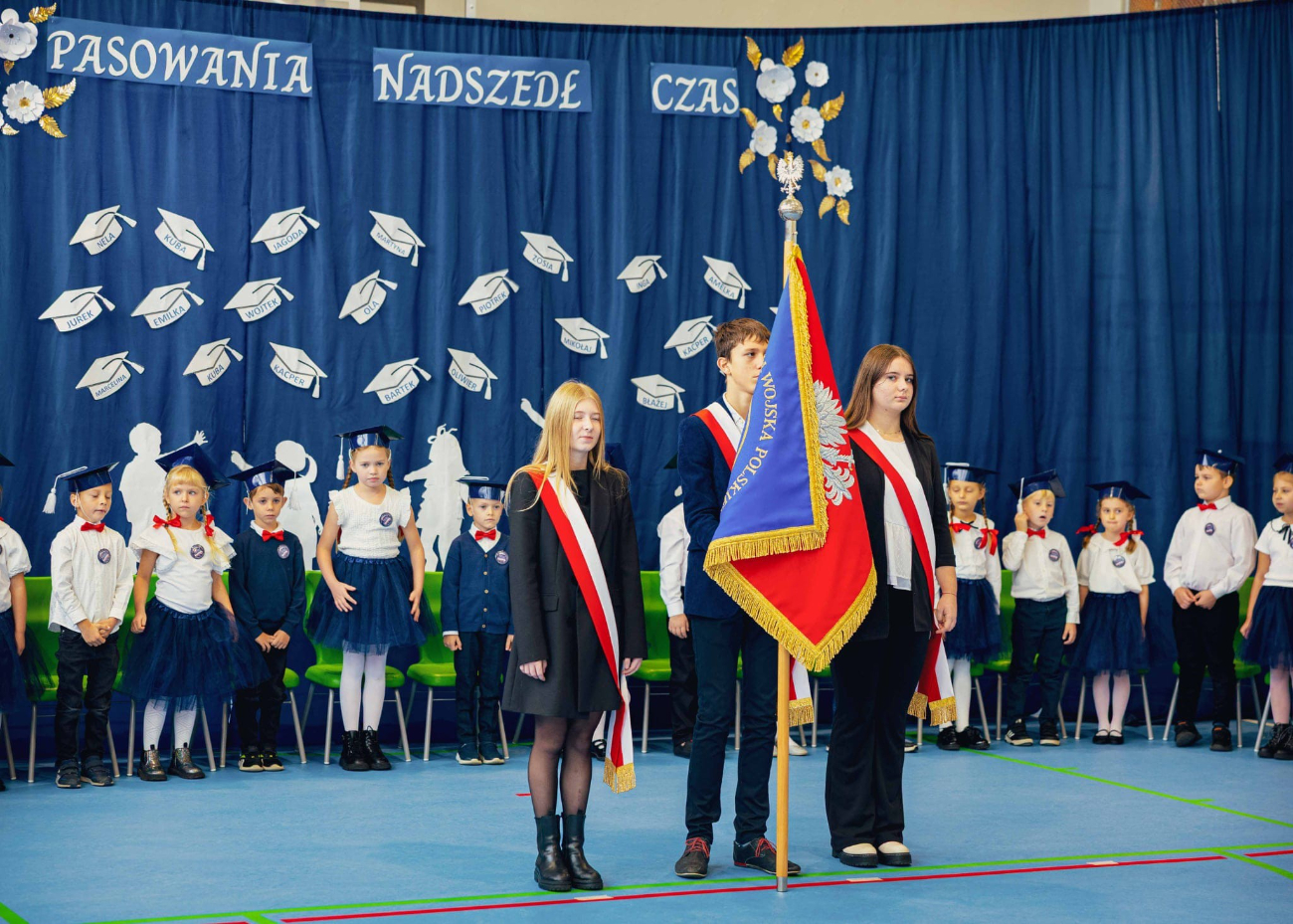 Ślubowały lądkowskie pierwszaczki