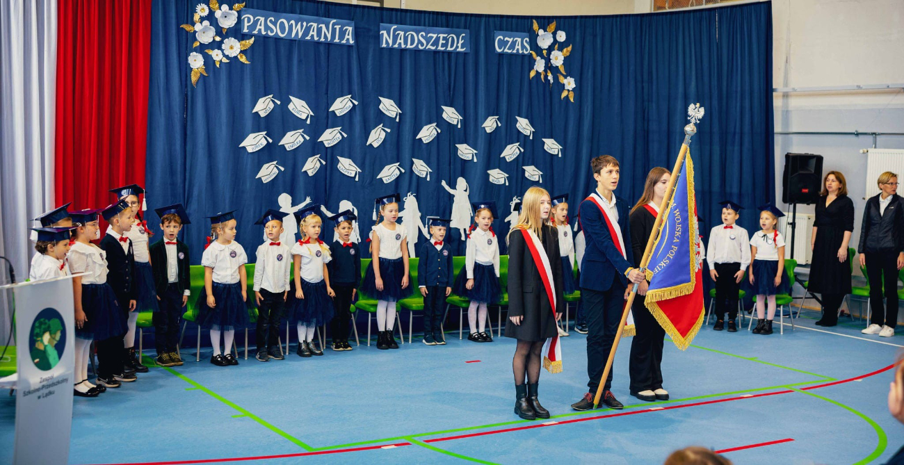 Ślubowały lądkowskie pierwszaczki