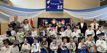 Pasowanie pierwszaków w Ciążeniu