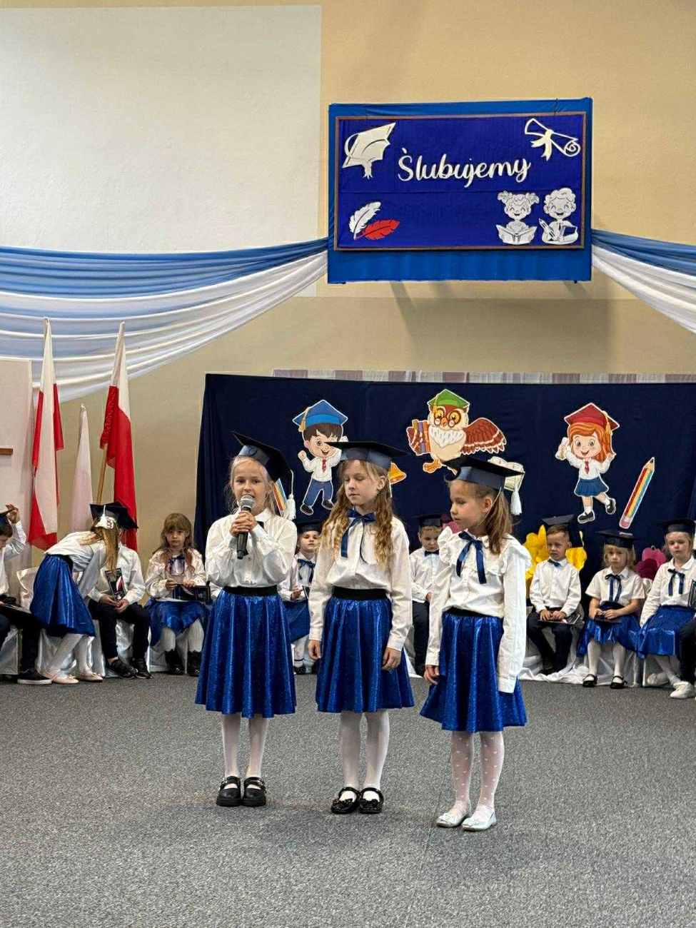 Pasowanie pierwszaków w Ciążeniu