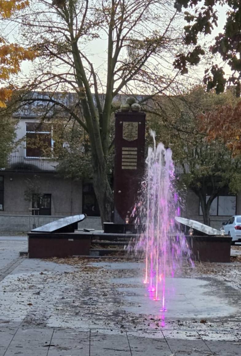 Fontanna na rynku już działa