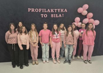 Różowy październik w Drążnej