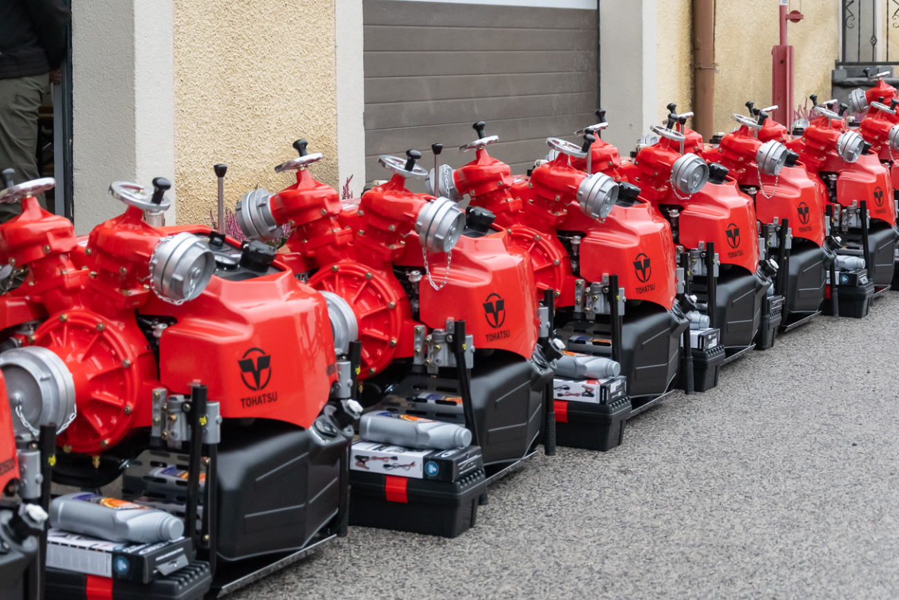 Do naszych jednostek trafiły nowoczesne motopompy 