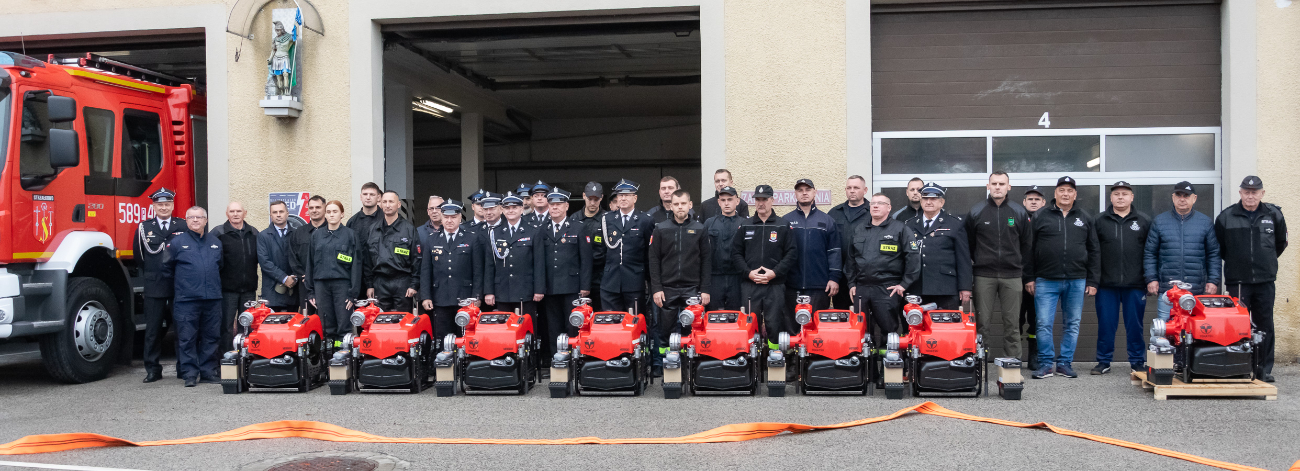 Do naszych jednostek trafiły nowoczesne motopompy 