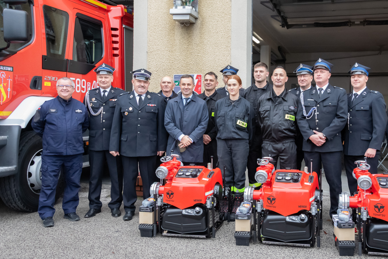 Do naszych jednostek trafiły nowoczesne motopompy 