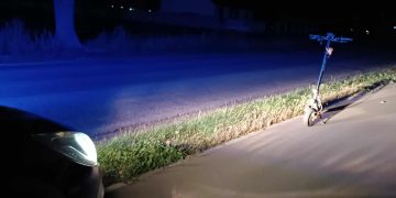 Nawet tam nie można być bezpiecznym. Poważny wypadek na ścieżce