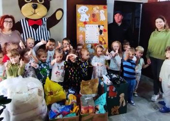 Zbiórka karmy dla zwierząt w Przedszkolu „Miś” zakończona sukcesem