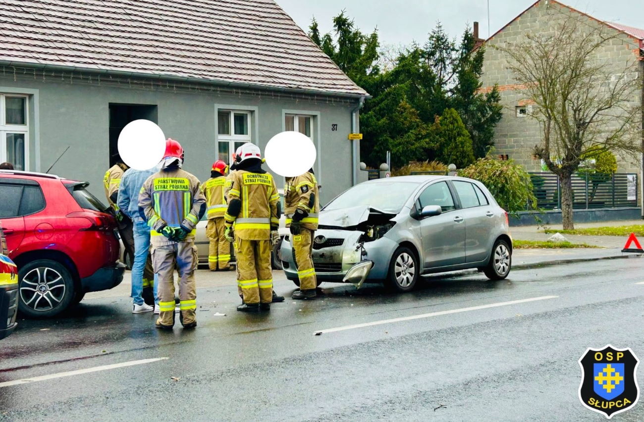 Trzy auta zderzyły się na Warszawskiej