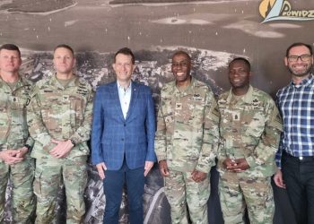 Żołnierze się wymieniają 