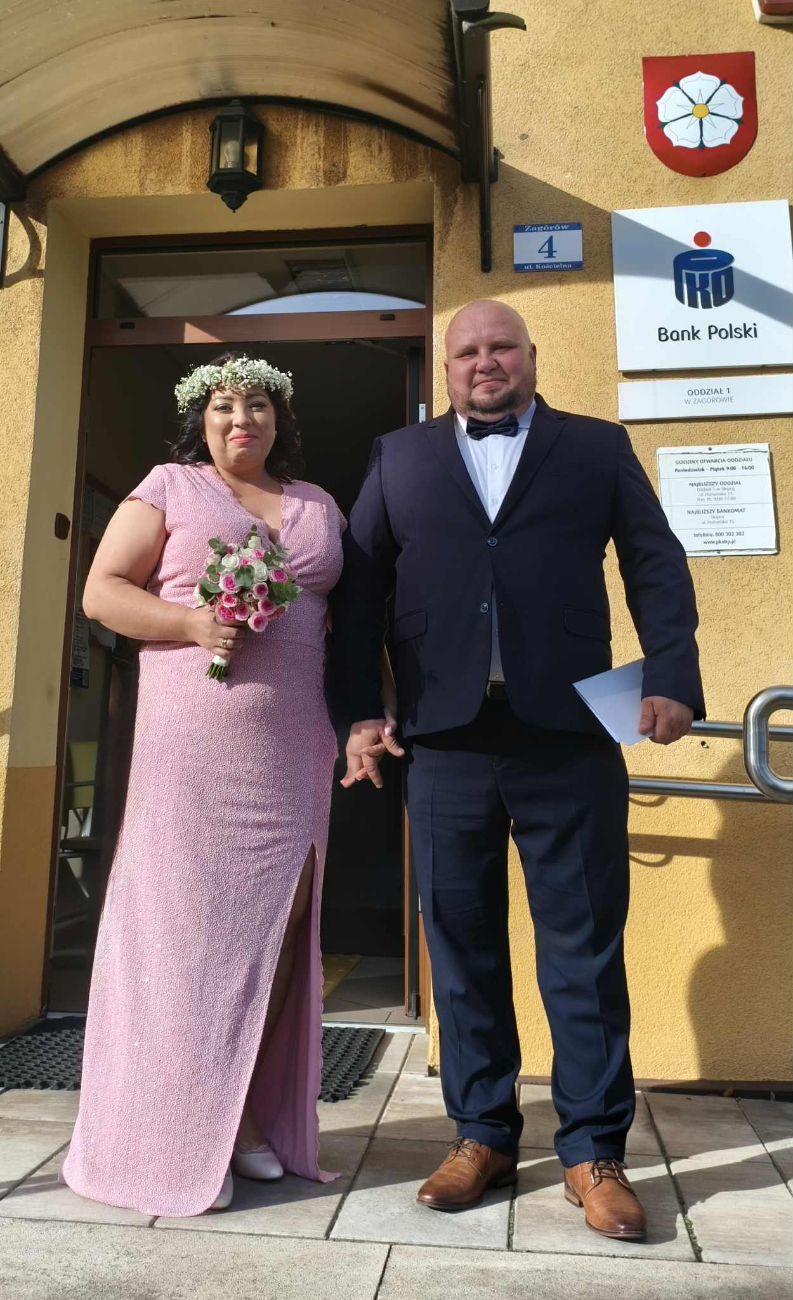 Natalia i Marcin. Gratulujemy!