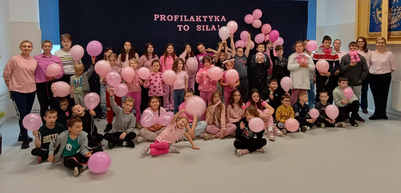 Różowy Październik w Drążnej