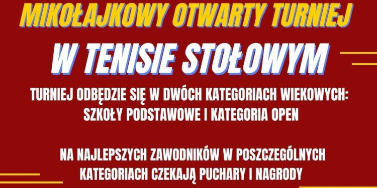 Tenisowe Mikołajki