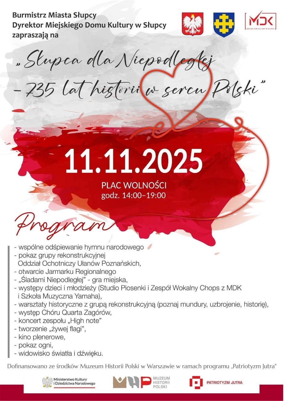 Patriotyczne świętowanie na rynku. Dziś od 14.00