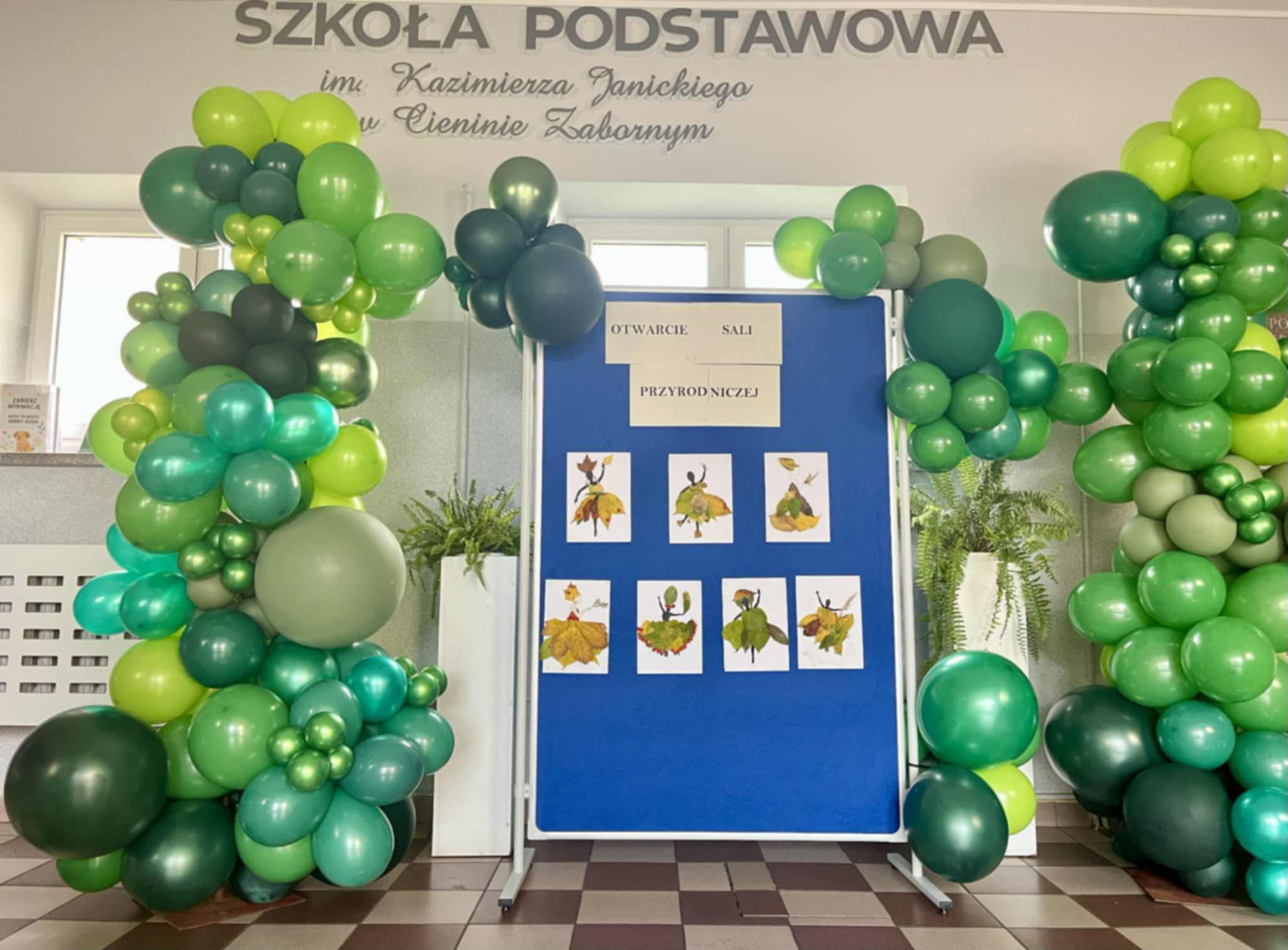 Otwarcie sali przyrodniczej w Cieninie Zabornym