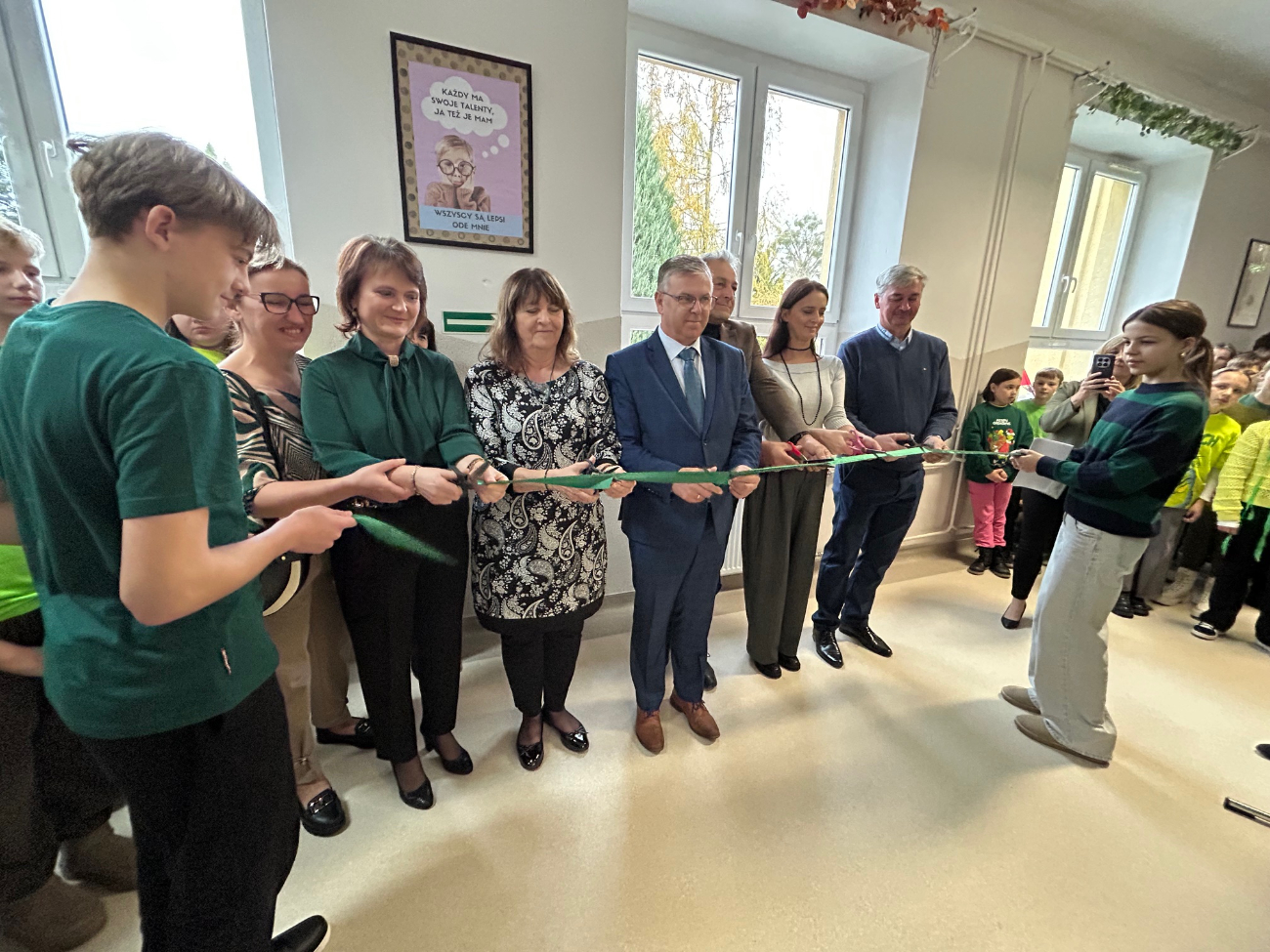 Nowoczesna sala edukacyjna w Młodojewie