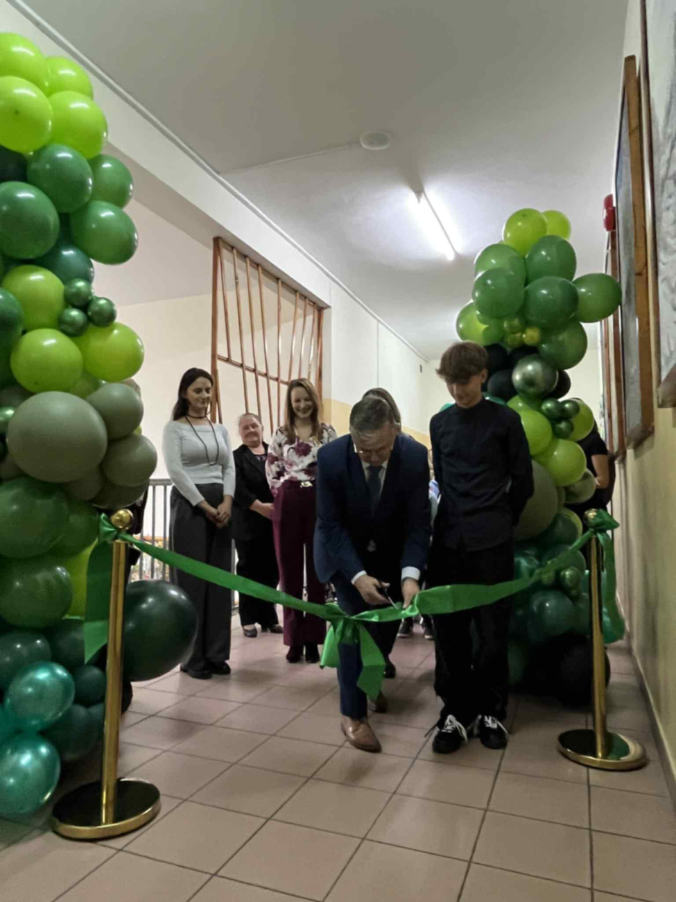 Otwarcie sali przyrodniczej w Cieninie Zabornym