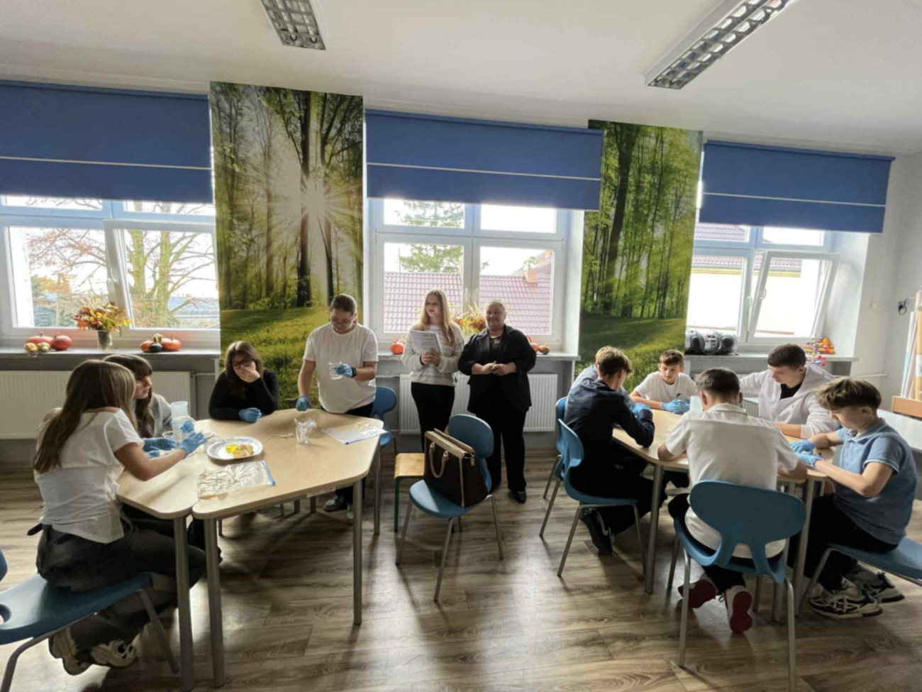 Otwarcie sali przyrodniczej w Cieninie Zabornym