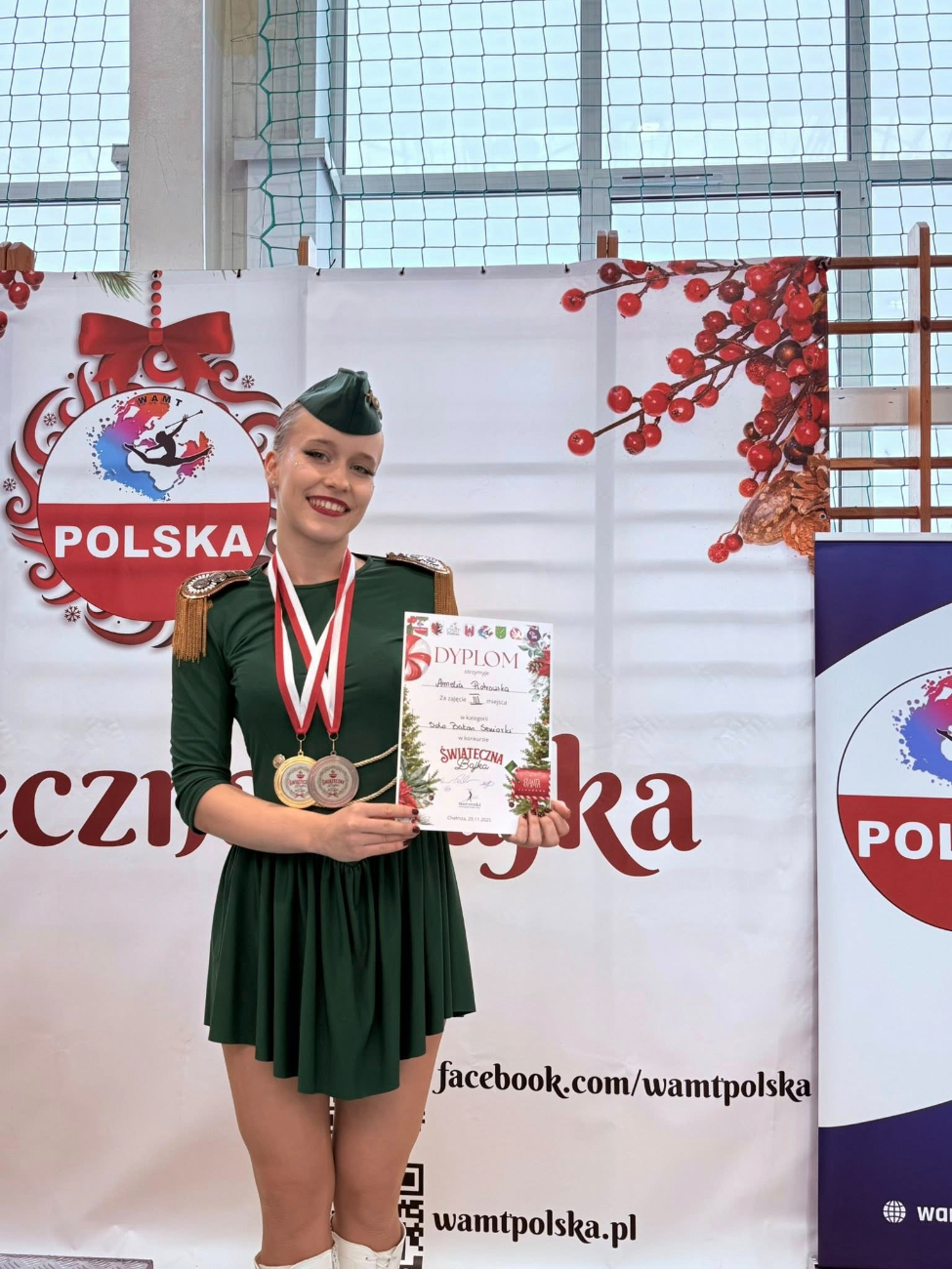 Świetne występy naszych mażoretek. Gratulujemy!