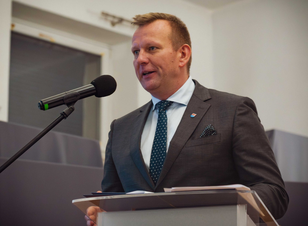 Uroczysta sesja w Lądku