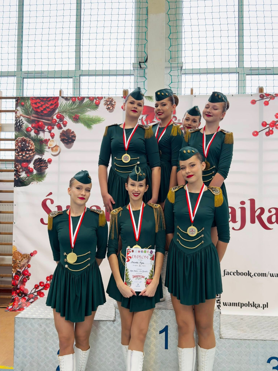 Świetne występy naszych mażoretek. Gratulujemy!