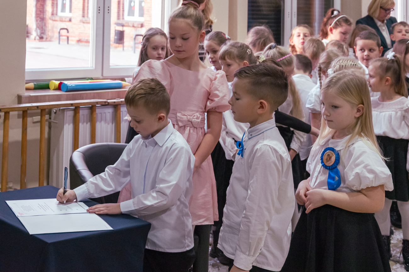 Wielki dzień strzałkowskich pierwszaków ZDJĘCIA