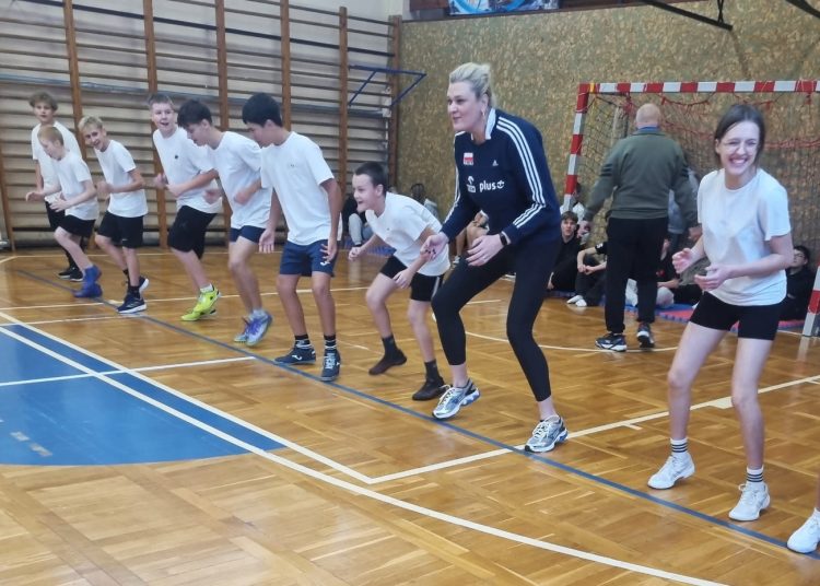 Mistrzyni przeprowadziła profesjonalny trening