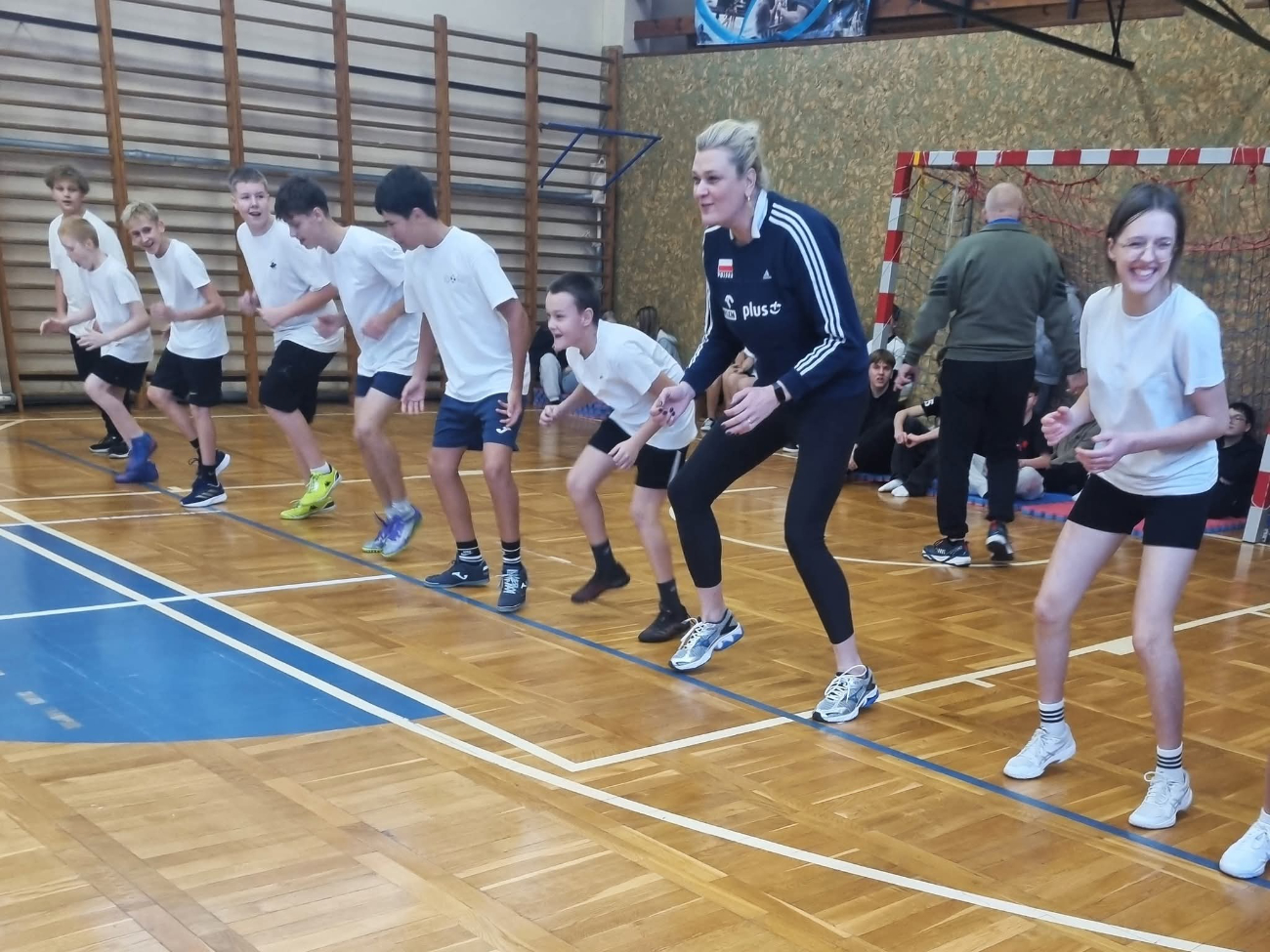 Mistrzyni przeprowadziła profesjonalny trening