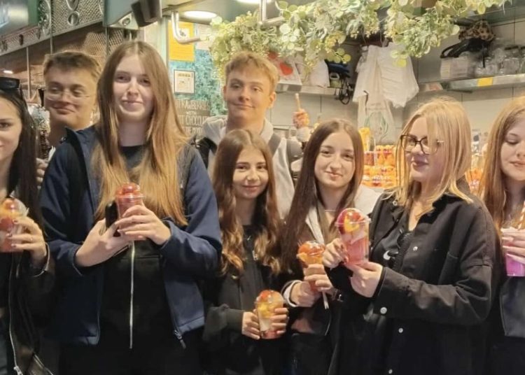 Licealiści wybrali się do Barcelony