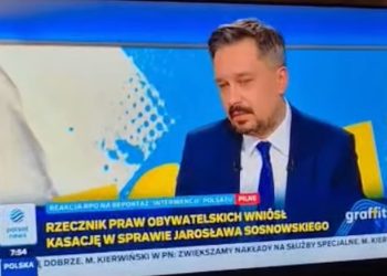 W Polsacie o sprawie Sosnowskiego: „Przyznanie się do winy mogło być wymuszone przez funkcjonariuszy”