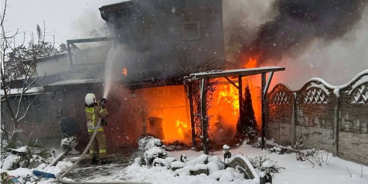 Paliło się w Lądku