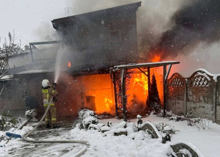 Paliło się w Lądku