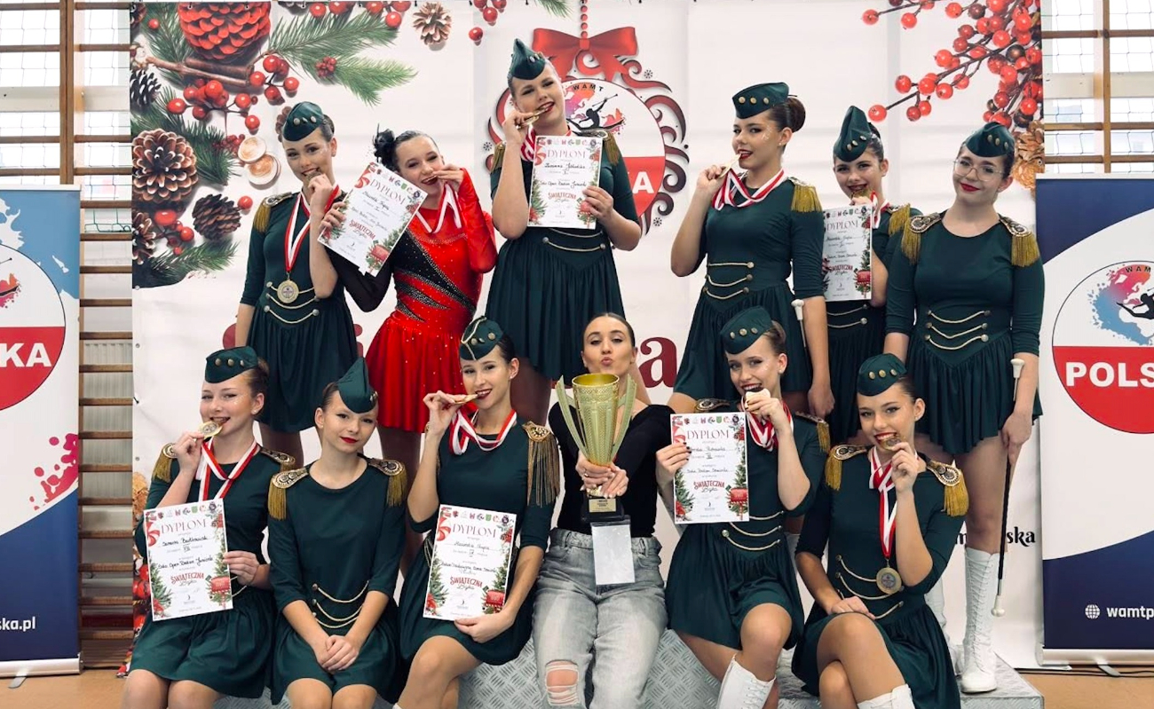 Świetne występy naszych mażoretek. Gratulujemy!